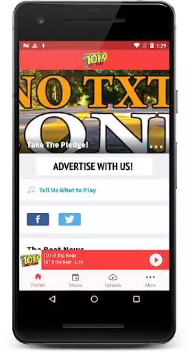 Play 101.9 the Beat  and enjoy 101.9 the Beat with UptoPlay