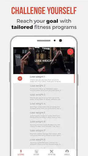 Play 101 Fitness - Personal coach and fit plan at home as an online game online 101 Fitness - Personal coach and fit plan at home with UptoPlay com.gtm.fitness Play 101 Fitness - Personal coach and fit plan at home as an online game 101 Fitness - Personal coach and fit plan at home with UptoPlay