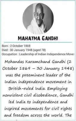 Play 101 Great Saying By MGandhi
