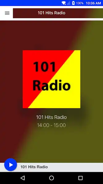 Play 101 Hits Radio  and enjoy 101 Hits Radio with UptoPlay