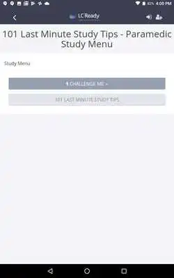 Play 101 Last Min Study Tips -Medic