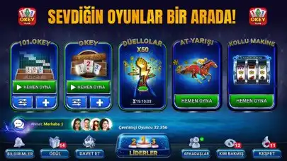 Play 101 Okey Club as an online game 101 Okey Club with UptoPlay