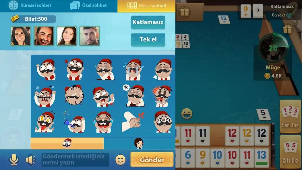 Play 101 Okey VIP  and enjoy 101 Okey VIP with UptoPlay