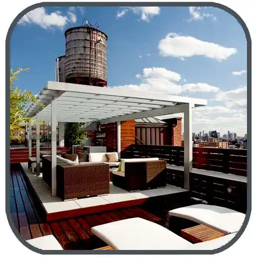 Free play online 101+ Terrace House Design APK