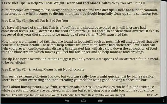 Play 101 Tips Diet