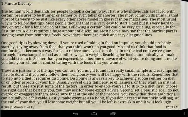 Play 101 Tips Diet