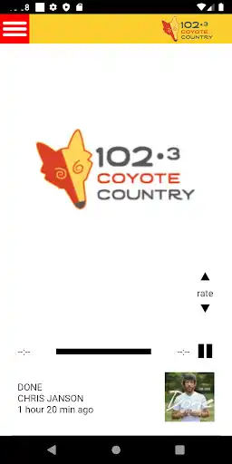 Play 102.3 COYOTE  and enjoy 102.3 COYOTE with UptoPlay