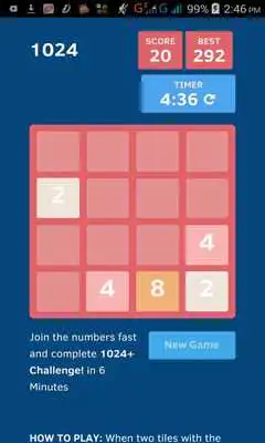 Play 1024 Challenge in 6 Min