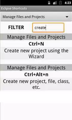 Play 102 Eclipse Shortcut Reference Play 102 Eclipse Shortcut Reference
