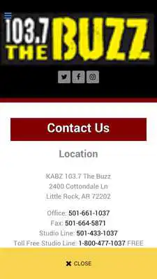 Play 103.7 The Buzz Live