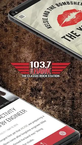 Play 103.7 The Hawk as an online game 103.7 The Hawk with UptoPlay