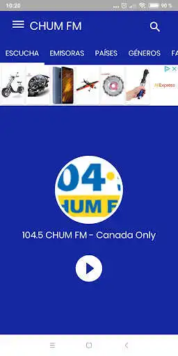 Play 104.5 CHUM FM Radio Online  and enjoy 104.5 CHUM FM Radio Online with UptoPlay