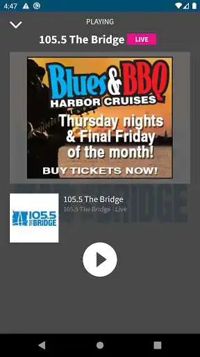 Play 105.5 The Bridge: World Class Rock as an online game 105.5 The Bridge: World Class Rock with UptoPlay