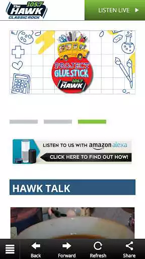 Play 105.7 FM THE HAWK YAKIMA  and enjoy 105.7 FM THE HAWK YAKIMA with UptoPlay