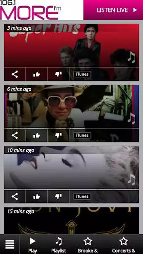 Play 106.1 More FM as an online game 106.1 More FM with UptoPlay