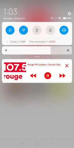 Play 107.5 Rouge FM Quebec as an online game 107.5 Rouge FM Quebec with UptoPlay
