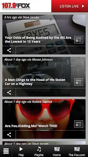 Play 107.9 The Fox