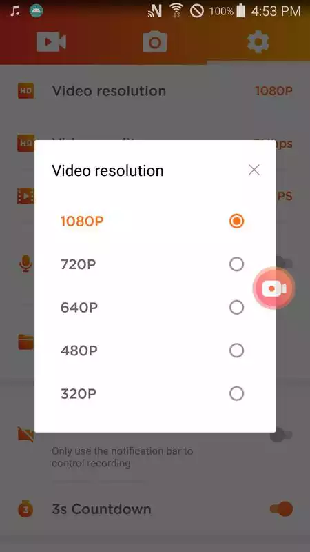 Play 1080p HD Screen Recorder - Video Editor