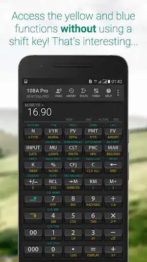 Play 10BA Professional Financial Calculator as an online game 10BA Professional Financial Calculator with UptoPlay