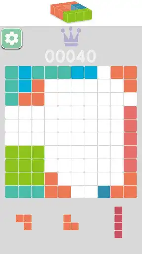 Play 10 Block GO! 1010 as an online game 10 Block GO! 1010 with UptoPlay