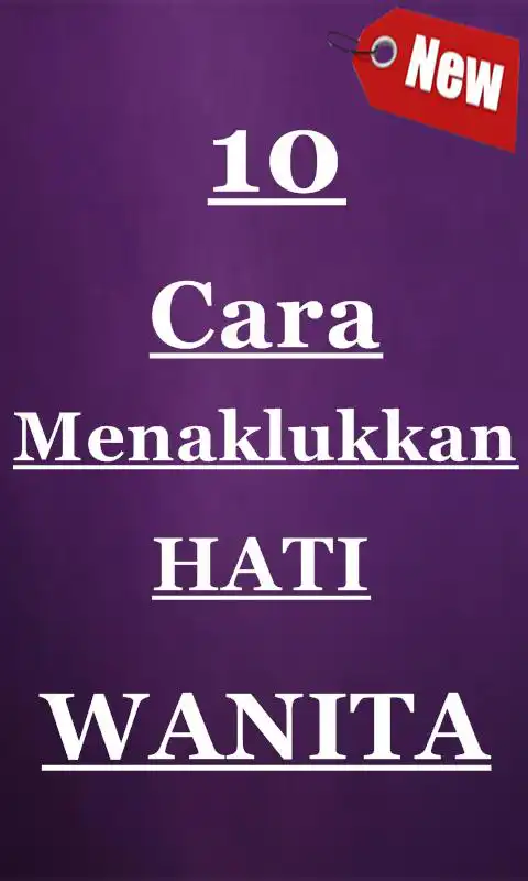 Play 10 Cara Menaklukkan Hati Wanita