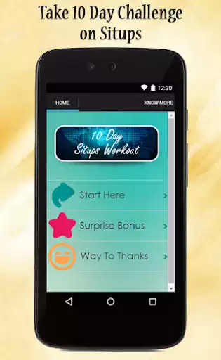 Play 10 Day Sit-ups Workout Guide  and enjoy 10 Day Sit-ups Workout Guide with UptoPlay
