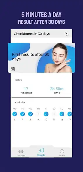 Play 10 exercises for face shape  and enjoy 10 exercises for face shape with UptoPlay
