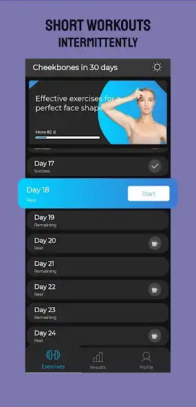Play 10 exercises for face shape as an online game 10 exercises for face shape with UptoPlay