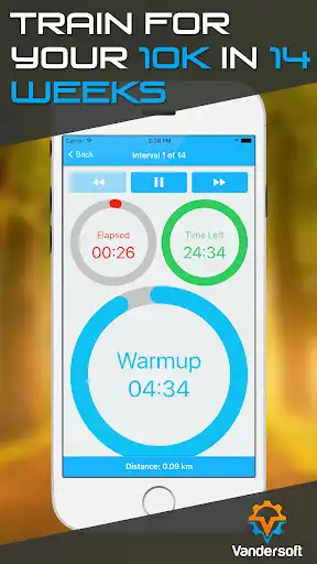 Play 10K Run - Couch to 10K Race GPS Coach & Log  and enjoy 10K Run - Couch to 10K Race GPS Coach & Log with UptoPlay