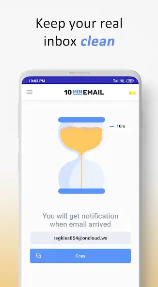 Play 10 Minute Mail - Temp Mail  and enjoy 10 Minute Mail - Temp Mail with UptoPlay