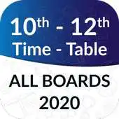 Free play online 10th 12th Time Table 2020 All Boards, Date Sheet APK