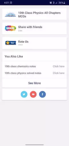 Play 10th class physics MCQs notes - Offline  and enjoy 10th class physics MCQs notes - Offline with UptoPlay