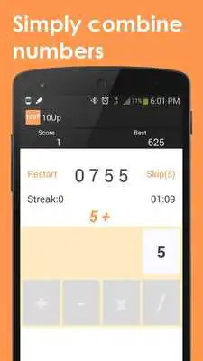 Play 10Up Number Game