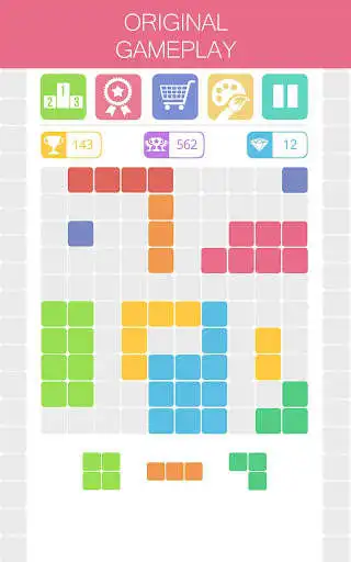 Play 10x10 : fill the grid !  and enjoy 10x10 : fill the grid ! with UptoPlay