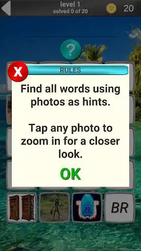 Play 1100 words of riddles. as an online game 1100 words of riddles. with UptoPlay