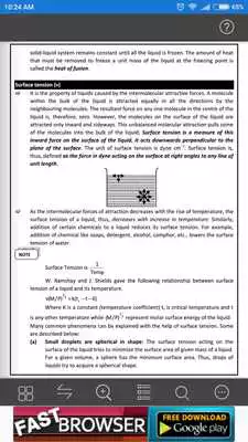 Play 11-CBSE-CHEMISTRY-LIQUID STATE-THEORY EBOOK