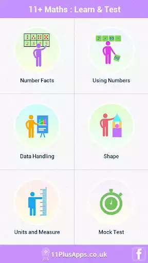 Play 11+ Maths - Learn & Test Lite as an online game 11+ Maths - Learn & Test Lite with UptoPlay