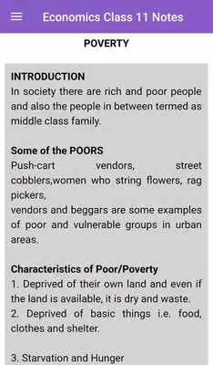 Play 11th Economics Notes - Class 11