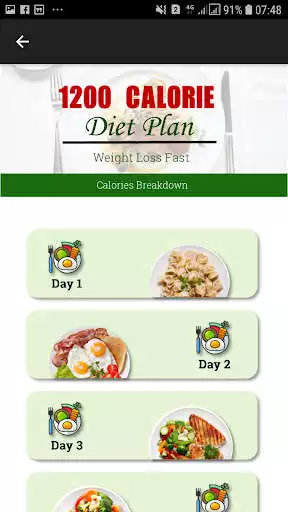 Play 1200 Calorie Diet Plan