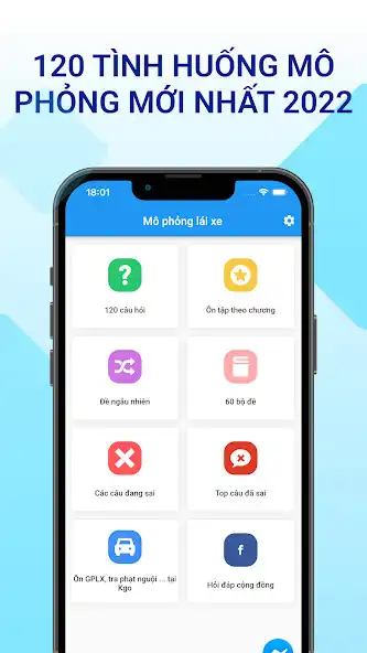 Play 120 Câu Mô Phỏng GPLX  and enjoy 120 Câu Mô Phỏng GPLX with UptoPlay