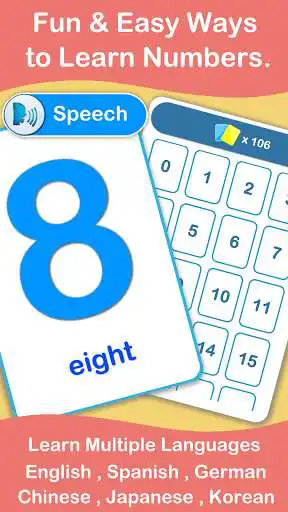 Play 123 Numbers Flashcards PRO  and enjoy 123 Numbers Flashcards PRO with UptoPlay