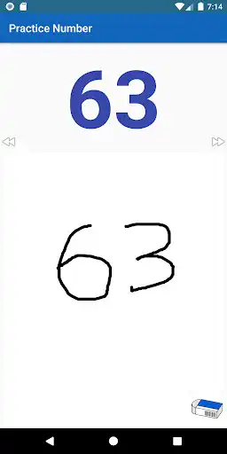 Play 123 writing practice - Learn numbers for kids as an online game 123 writing practice - Learn numbers for kids with UptoPlay