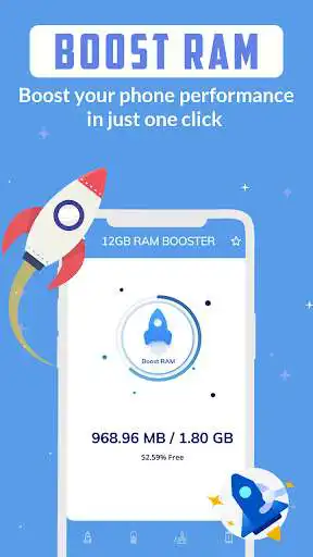 Play 12GB RAM Booster as an online game 12GB RAM Booster with UptoPlay