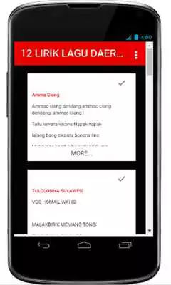 Play 12 Lirik Lagu Makassar Populer