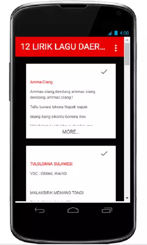 Play 12 Lirik Lagu Makassar Populer