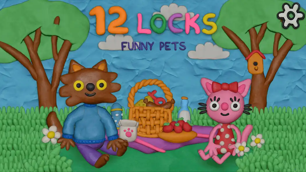 Play 12 Locks Funny Pets  and enjoy 12 Locks Funny Pets with UptoPlay