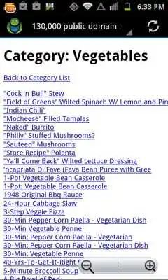 Play 130,000 Public Domain Recipes