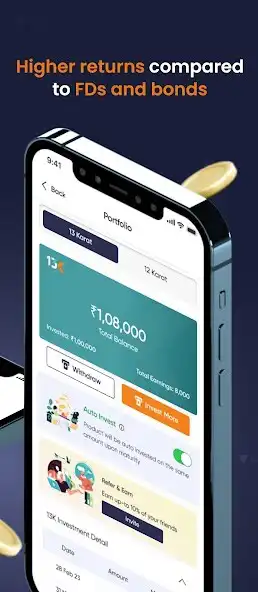 Play 13Karat: Tera Investment App as an online game 13Karat: Tera Investment App with UptoPlay