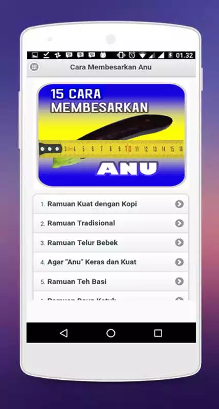 Play 15 Cara Membesarkan Anu