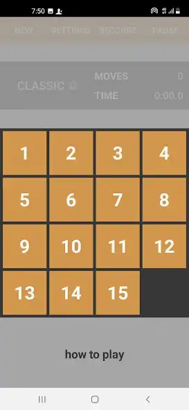 Play 15 Fifteen-Classic Puzzle as an online game 15 Fifteen-Classic Puzzle with UptoPlay